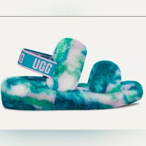 UGG Oh Yeah Marble Slide Sandal Size 9 NWOB